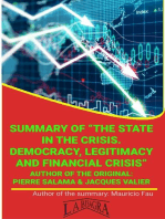 Summary Of "The State In The Crisis. Democracy, Legitimacy And Financial Crisis" By P. Salama & J. Valier: UNIVERSITY SUMMARIES