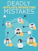 Affiliate Marketing Mistakes: 1, #1