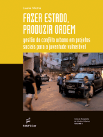 Fazer estado, produzir ordem: Gestão do conflito urbano em projetos sociais para a juventude vulnerável