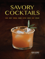 Savory Cocktails: Sour Spicy Herbal Umami Bitter Smoky Rich Strong