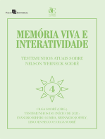 Memória viva e interatividade (Vol. 4): Testemunhos atuais sobre Nelson Werneck Sodré