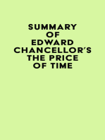 Summary of Edward Chancellor's The Price of Time