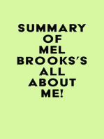 Summary of Mel Brooks's All About Me!
