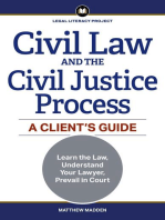 Civil Law and the Civil Justice Process: A Client's Guide