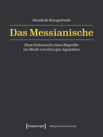 Das Messianische: Zum Gebrauch eines Begriffs im Werk von Giorgio Agamben