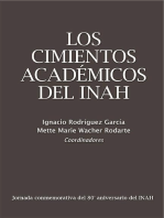 Los cimientos académicos del INAH.