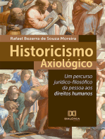 Historicismo Axiológico: um percurso jurídico-filosófico da pessoa aos direitos humanos