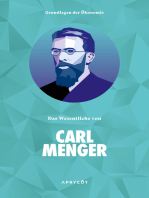 Grundlagen der Ökonomie: Das Wesentliche von Carl Menger