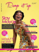 Pump it up Magazine - Vol.7 - Issue #8 - Slay Mayas delivers her good vibes and positive energy