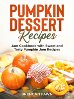 Pumpkin Dessert Recipes, Jam Cookbook with Sweet and Tasty Pumpkin Jam Recipes