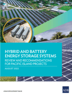Hybrid and Battery Energy Storage Systems: Review and Recommendations for Pacific Island Projects