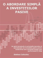 O abordare simplă a investițiilor pasive: Un ghid introductiv la principiile teoretice și operaționale ale investiției pasive pentru construirea unor portofolii leneșe care performează în timp