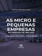 As micro e pequenas empresas no período de 1992-2011:  a dinâmica industrial londrinense