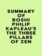 Summary of Roshi Philip Kapleau's The Three Pillars of Zen