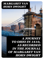 A Journey to Ohio in 1810, as Recorded in the Journal of Margaret Van Horn Dwight