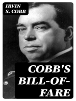 Cobb's Bill-of-Fare