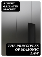 The Principles of Masonic Law