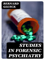 Studies in Forensic Psychiatry