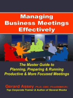 Managing Business Meetings Effectively