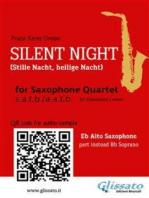 Alto Saxophone part (instead Soprano) "Silent Night" for Sax Quartet