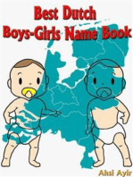 Best Dutch Boys-Girls Name Book