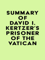 Summary of David I. Kertzer's Prisoner of the Vatican
