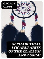 Alphabetical Vocabularies of the Clallum and Lummi