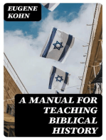 A Manual for Teaching Biblical History