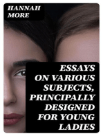Essays on Various Subjects, Principally Designed for Young Ladies