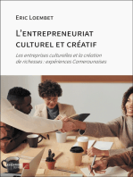 L'entrepreneuriat culturel et créatif: Les entreprises culturelles et la création de richesses : expériences Camerounaises