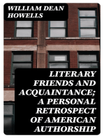 Literary Friends and Acquaintance; a Personal Retrospect of American Authorship
