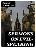 Sermons on Evil-Speaking