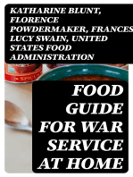 Food Guide for War Service at Home