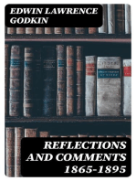 Reflections and Comments 1865-1895