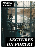 Lectures on Poetry: Read in the Schools of Natural Philosophy at Oxford