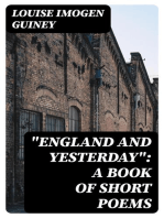 "England and Yesterday": A Book of Short Poems