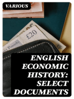 English Economic History: Select Documents