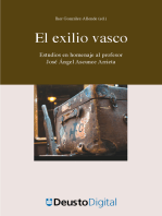 El exilio vasco: Estudios en homenaje al profesor José Ángel Ascunce Arrieta
