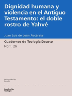 Dignidad humana y violencia en el Antiguo Testamento: el doble rostro de Yahvé