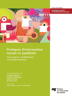 Pratiques d'intervention sociale et pandémie: Innovations, mobilisation et transformations