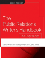 The Public Relations Writer's Handbook