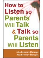 How to Listen so Parents Will Talk and Talk so Parents Will Listen