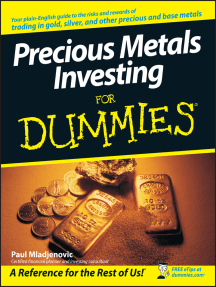 Precious Metals Investing For Dummies By Paul Mladjenovic Ebook Scribd