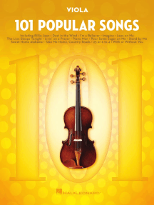 101 Popular Songs: for Viola