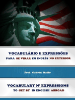 Vocabulário E Expressões Para Se Virar Em Inglês No Exterior !
