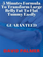 5 Minutes Formula To Transform Large Belly Fat To Flat Tummy Easily Guaranteed