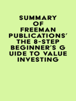 Summary of Freeman Publications's The 8-Step Beginner’s Guide to Value Investing