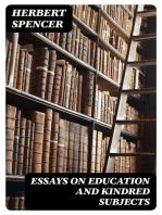 Essays on Education and Kindred Subjects