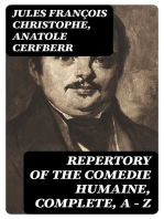 Repertory of The Comedie Humaine, Complete, A — Z