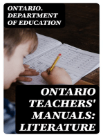 Ontario Teachers' Manuals